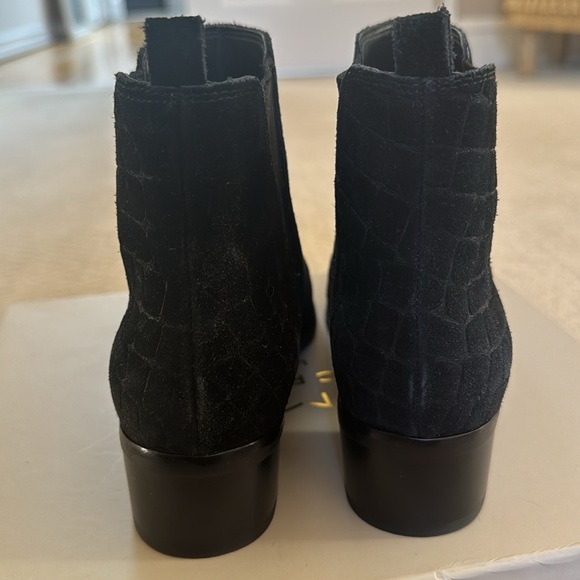Marc Fisher Black Suede Bootie